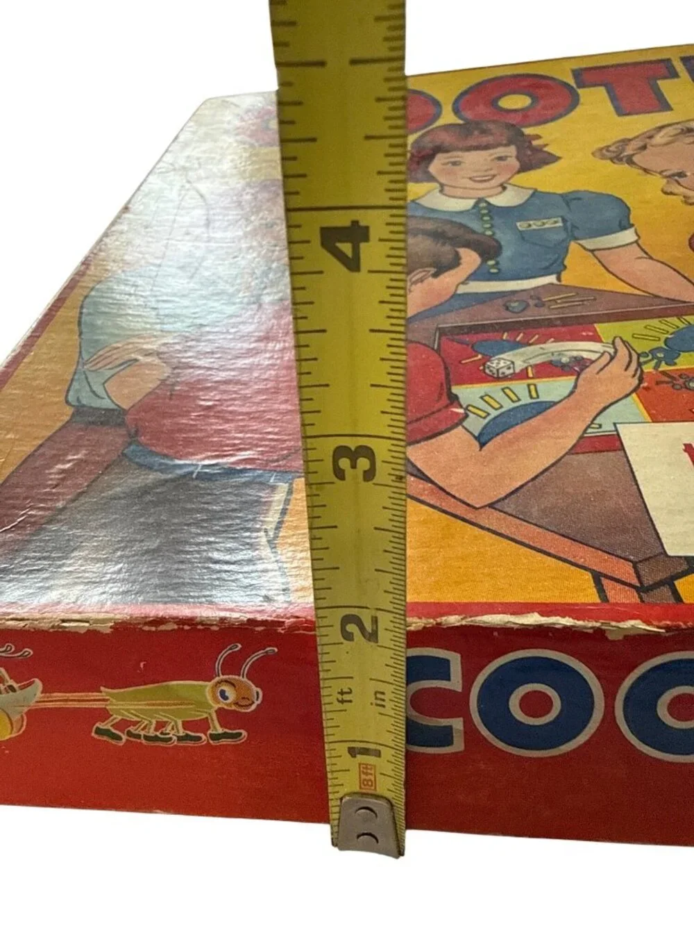 Vintage 1949 Transogram Cootie Board Game Complete Set Retro Family Fun